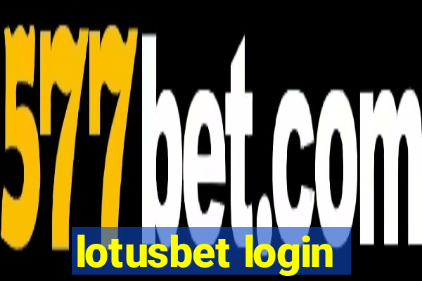 lotusbet login